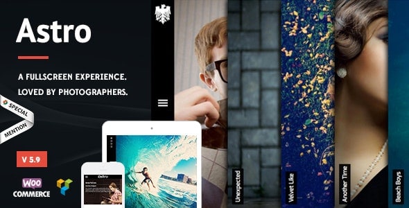 Astro Photography WordPress Theme