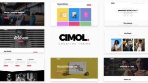 Cimol Responsive One & Multi Page Portfolio Theme