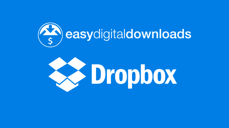 Easy Digital Downloads Dropbox File Store Addon