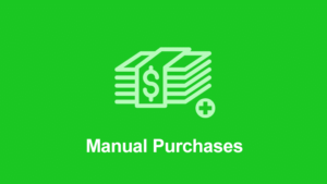 Easy Digital Downloads Manual Purchases Addon