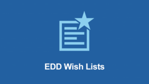 Easy Digital Downloads Wish Lists Addon