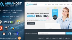 ArkaHost - WHMCS WordPress Theme