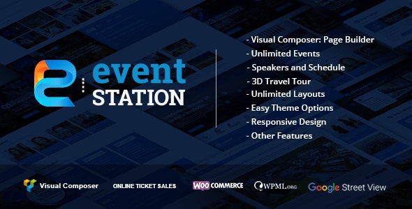 Event Station Event and Conference WordPress Theme