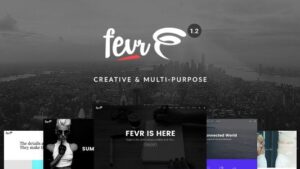 Fevr Creative MultiPurpose Theme