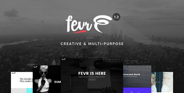 Fevr Creative MultiPurpose Theme