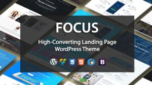 Focus High-Converting Landing Page WordPress Theme