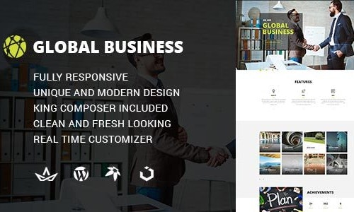 GB - Multipurpose Global Business WordPress Theme