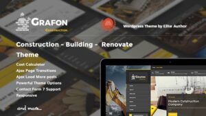 Grafon - Construction Building Renovate Wordpress Theme