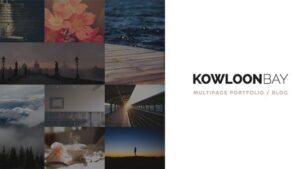 KowloonBay Multipage Portfolio Blog WP Them