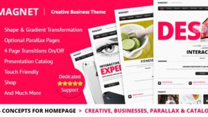 MAGNET Creative Business WordPress Theme