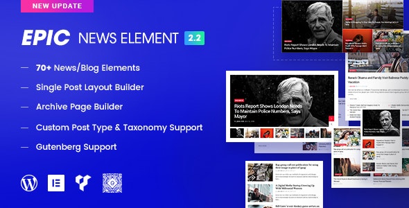 Epic News Elements latest version download