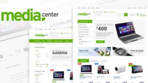MediaCenter Electronics Store WooCommerce Theme