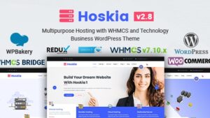 Hoskia Multipurpose Hosting with WHMCS Theme