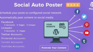 Social Auto Poster WordPress Plugin latest version download