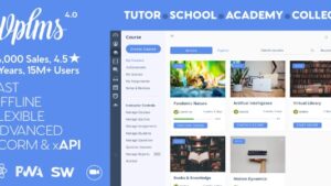 WPLMS Learning Management System for WordPress Education Theme