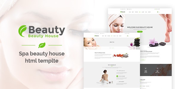 Beautyhouse Health & Beauty HTML Template
