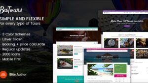 Bestours Excursions and Travel multipurpose template