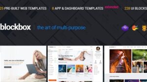 Blockbox Responsive Multipurpose HTML5 Template