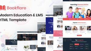 Bookflare A Modern Education & LMS HTML Template