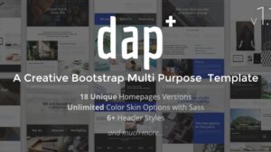 Dap Creative MultiPurpose HTML Template