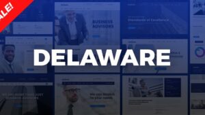 Delaware Corporate Company, Consulting HTML Template