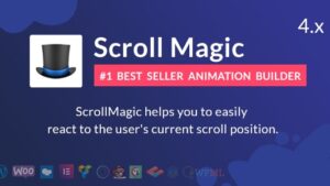 Scroll Magic WordPress Scrolling Animation Builder Plugin