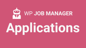 WP Job Manager Applications Addon