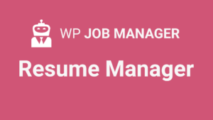 WP Job Manager Resume Manager Addon