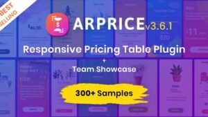 ARPrice WordPress Pricing Table Plugin