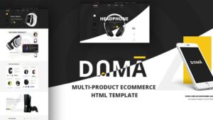 Dama Multi Store Responsive HTML Template