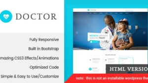 Doctor Medical & Health HTML Template
