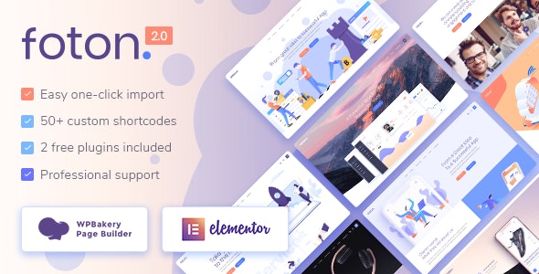Foton Software and App Landing Page Theme
