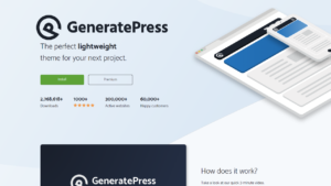 GeneratePress Premium Lightweight Responsive WordPress Theme