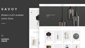 Savoy Minimalist AJAX WooCommerce Theme