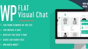 WP Flat Visual Chat Live Chat & Remote View for Wordpress