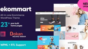 ekommart All-in-one eCommerce WordPress Theme