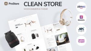 ProStore clean store template for WooCommerce with Elementor WooCommerce Theme