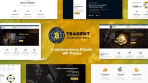 Tradent - Cryptocurrency, Bitcoin WordPress Theme