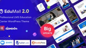 EduMall Professional LMS Education Center WordPress Theme