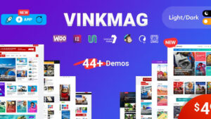 Vinkmag AMP Newspaper Magazine WordPress Theme