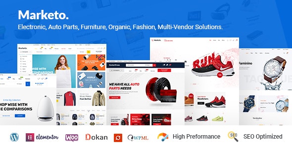 Marketo - eCommerce & Multivendor Marketplace Woocommerce WordPress Theme latest version download