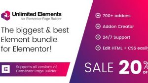 Unlimited Elements for Elementor Premium 1.5.26 latest version download